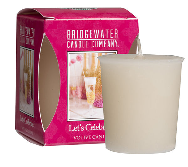 Bridgewater Lets Celebrate Votive Candle x 4 Bridgewater Candles UK